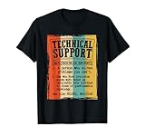 Tech Support Vintage Sunset Distressed