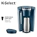Keurig K-Select, Single Serve K-Cup Pod Coffee Maker, Strength Control, 5cups, Marine Blue