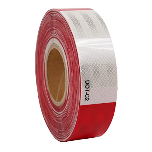 Reflective Tape, Trailer Reflector, Caution Sticker, DOT C2, 2 Inch ...