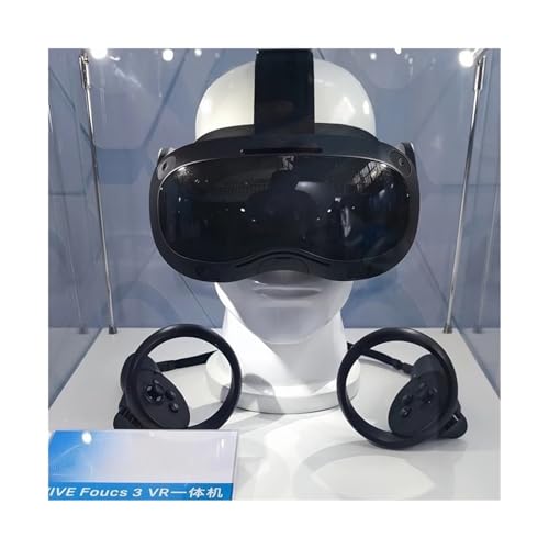 CRLLQXJHP HTC VIVE Focus 3 ヘッドセットコントローラーキット対応オールインワンVRグラス 5K 120度視野 バーチャルリアリティ体性感覚ゲームコンソール の商品画像 1