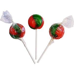 Dobson individueel verpakt Mega Lolly ~ Watermeloenaroma (12 meegeleverd)