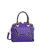 Mellow World Fashion Daffi Collapsible Mini Satchel, Purple, One Size