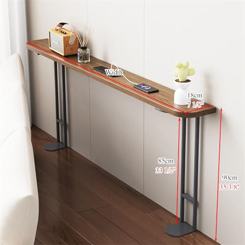 Mesa consola estrecha para entrada, ideal para decorar tu pasillo o el salón 3