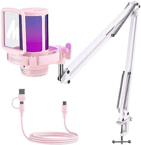 MAONO DGM20S USB Microphone for PC with Clear Voice & Noise Reduction