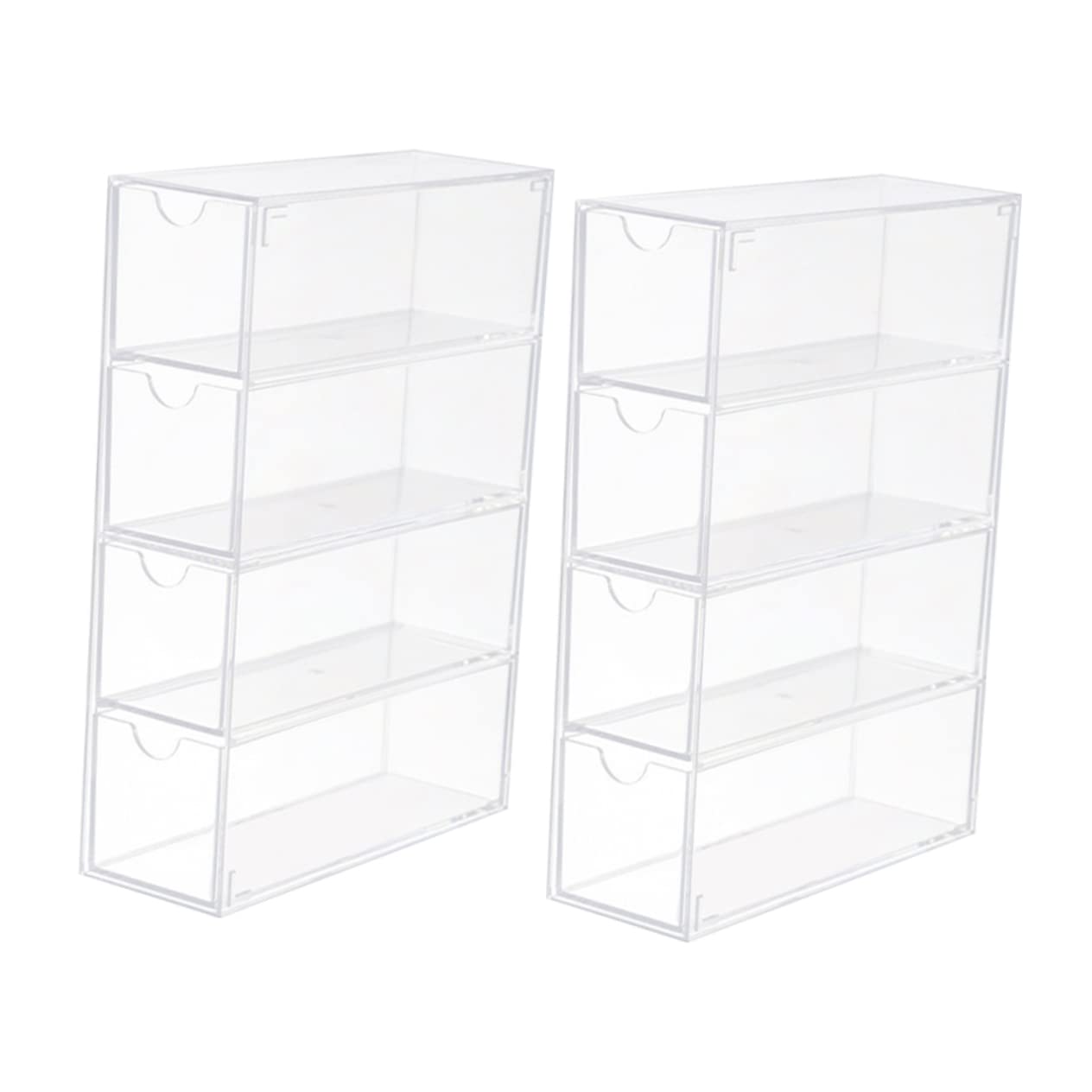Présentoir à lunettes de soleil LIFKOME 4 niveaux au design épuré et transparent