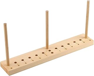 Oval Wooden Bow Maker - Double Sided Ribbon Bow Maker, Multipurpose DIY Crafts