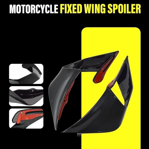 Carénage moto YZF R3 aileron fixe modifié finition carbone - 5