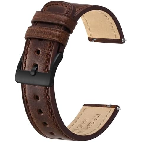 BISONSTRAP Classic Oil Waxed Leather Watch Strap Cover