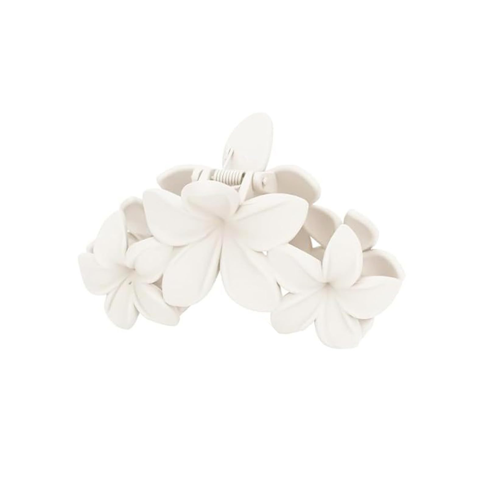 Flower Hair Claw Clip for Women Non-slip Flower Hair Claws Strong Hold Girls Claw Clip Colorful Eggplant Styling Accessories Jaw Clips for Straight Curly Wavy (HairClawflower3) - Image 2