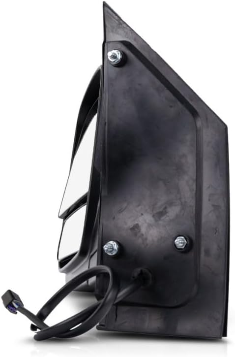 For Chevy Express 2500 2008-2018 Door Mirror Driver Side | Power | Heated | Textured Black | Replacement For 15227418 | GM1320396