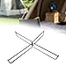 Foldable Cooler Stand Suitcase Rack Water Container Stand Ice Box Holder Folded Stand Rack for Cooking Fishing Hiking Picnics
