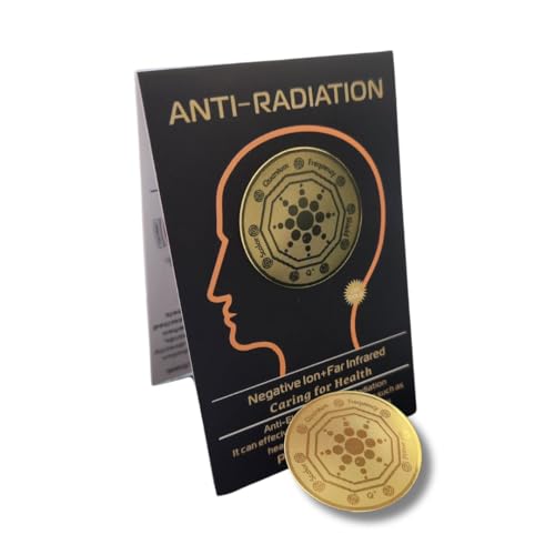 Chip Selo Proteção contra Radiação para Celulares e Equipamentos Eletrônicos, Kit com 6 Peças, Selo