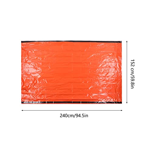 Tienda de campaña ligera y portátil de PE con película aluminizada impermeable para camping y senderismo al aire libre miniatura 2