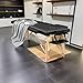 Higliocas Massage Table Portable Lash Bed: Foldable Physical Therapy Table for Spa Tattoo (Black)
