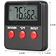 GERUI Digital-Thermo-/Hygrometer,Innen Temperatur Luftfeuchtigkeitsmessgerät Tragbares Hydrometer Feuchtigkeit für Terrarien,Reptilien, Haustiere,Wohnzimmer