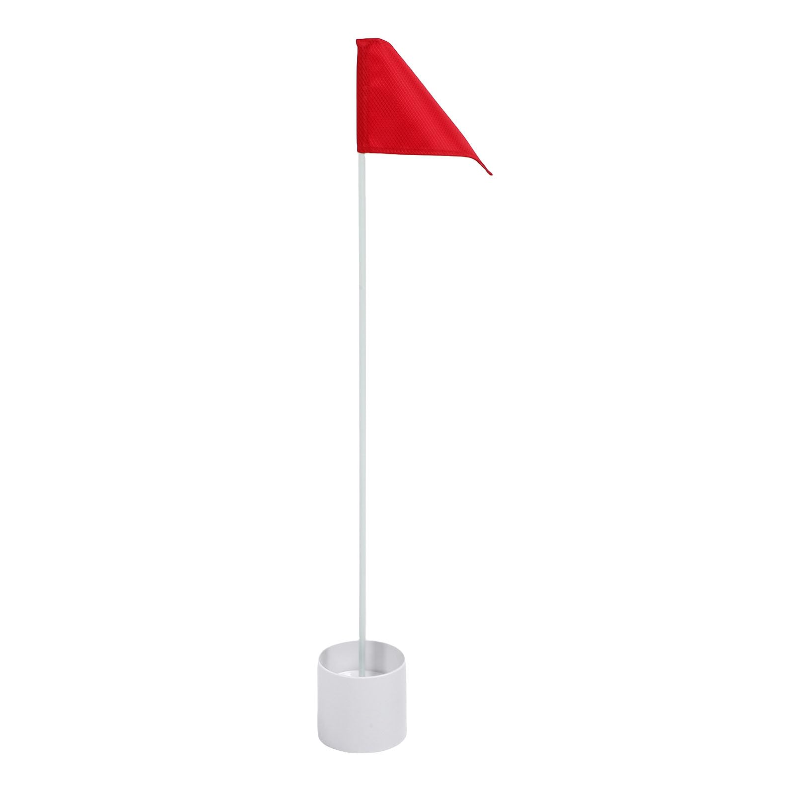 Bewinner Juego de Asta de Bandera Verde para Putting, Nailon y Plástico Estables con Recuperación de Pelota sin Esfuerzo para Uso en Interiores y Exteriores