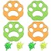 8 piezas de depilación de mascotas para lavandería, depilación en lavadora, removedor de pelo reutilizable para lavadora, atrapapelos pegajosos para ropa de cama de lavandería