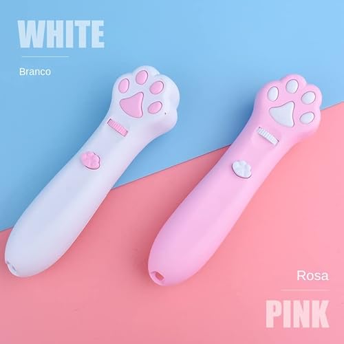 Brinquedos de ponteiro laser para gatos, gatos de interior com pontos vermelhos e brinquedos interat