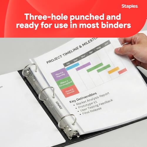 Staples Sheet Protectors, 8.5x11 Inch, Top-Loading, Clear, 200-Pack by Staples - Used condition - Image 4