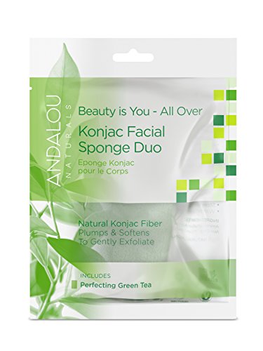 Andalou Naturals Éponge pour le corps Konjac - 1 pièce Cover