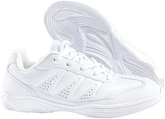 Girls Cheer Shoes,Breathable Mesh Dance Sneakers for Youth, Varsity Cheer Shoes with Anti Slip Sole for Competition Training and Cheerleading