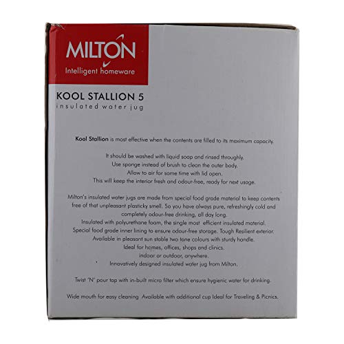 Image of Milton Kool Stallion Insulated Water Jug, 5 litres, 1 Piece