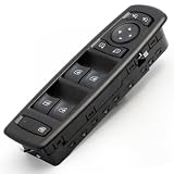 Zoyatech Fensterheber Schalter für Renault Megane Laguna III 2008-2016 Fensterheberschalter Vorne Links 13 Pins 25400-0015R Auto Entriegelungsknopf Elektrischer Fensterheberschalter Autozubehör
