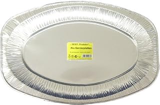 Heku - 5 Alu-Servierplatten33 x 23 cm