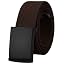 1pk Black Buckle - Dark Brown