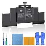 A1398 MacBook Pro Battery A1494 A1618 Replacement for MacBook Pro 15 Inch Retina A1398 (Late 2013,...