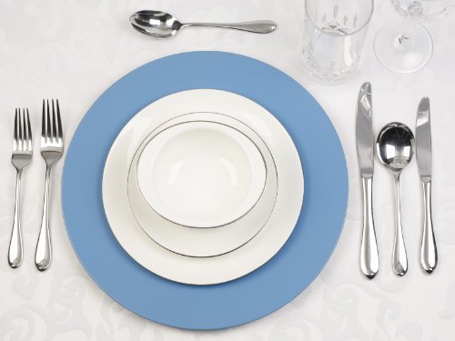 Spizy Dinner Charger Plates (Sky Blue (Quantity of 2))