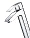 Kraus FVS-1810-PU-10CH Visio Single Lever Vessel Bathroom Faucet with Matching Pop Up Drain