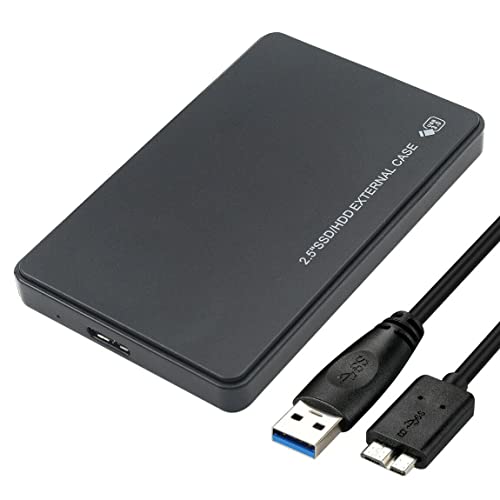Caja externa para disco duro 2.5" SATA USB 3.0 miniatura 1
