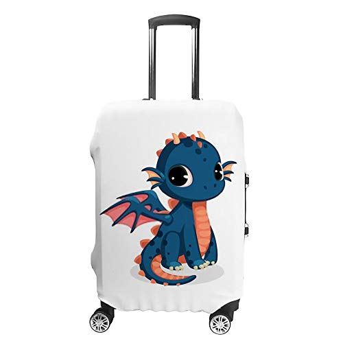 Housse de voyage CHEHONG bébé dragon bleu foncé en polyester lavable