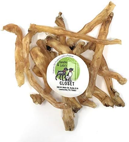Amazon Com Sancho Lola S 10oz Beef Tendons For Dogs Made In Usa Nebraska 8 12 Count Plain Gambrel Small Batch Single Ingredient Grain Free Chews Smoked Beef And Smoked Turkey Tendons Also Available