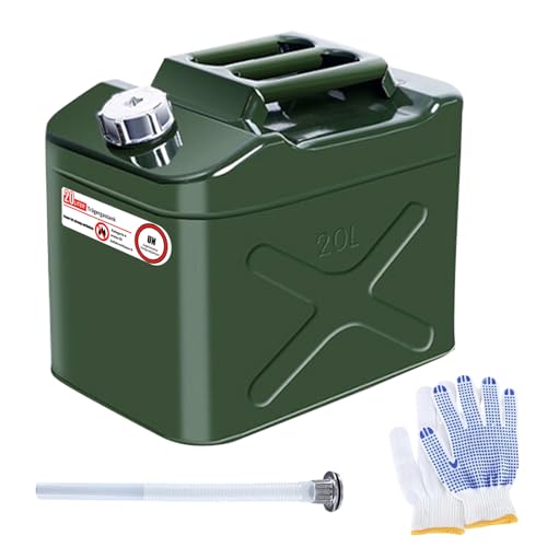 Latierra 20L Benzinkanister Metall, bis zu 4 x schnellere...