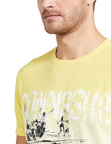 Image of Spykar Men's Printed Slim Fit T-Shirts