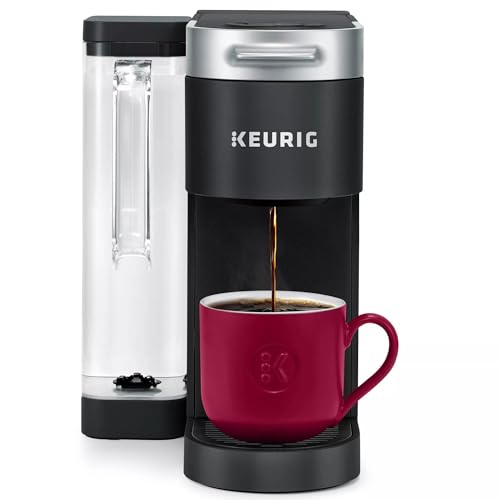 Keurig K-Supreme Single Serve K-Cup Pod Coffee Maker, MultiStream Technology, 4 Brew Sizes, 66oz Dual-Position Removable Reservoir, Black (Renewed)
