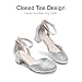 Imagen de DREAM PAIRS Kids Zapatos de Vestir de Tacón Cómodos Bailarinas Niña para Fiesta Ballet Flats Chicas Princesa Brillante