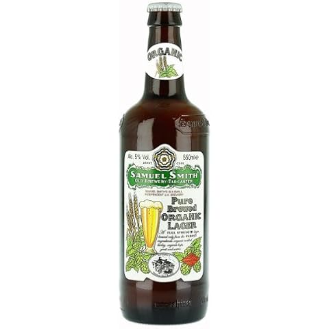 Samuel Smiths Pure Brewed Organic Lager 550ml Cover