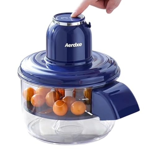 Pelador automático de frutas, herramienta eléctrica para pelar ajos, pelador de 3.9 x 3.9 pulgadas con base giratoria, mecanismo de pelado rápido de silicona, dispositivo inteligente con diseño de