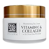 Dead Sea Collection Vitamin C & Collagen Moisturizing Day Cream - Skin-Firming Day Cream Infused with Vitamin C and Collagen - Enriched with Dead Sea Minerals - 1.69 Fl. Oz.