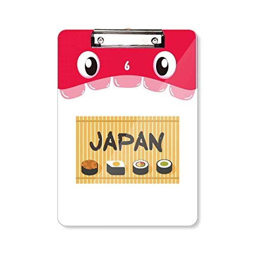 Porte-bloc traditionnel japonais A4 avec planche de support et pince de serrage