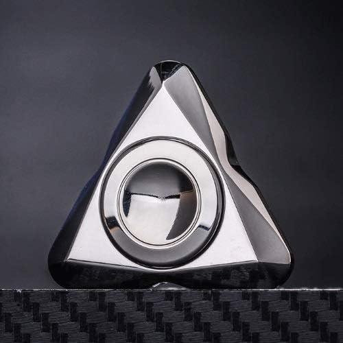 FWTL 2019 Latest British Triangular Titanium Alloy Manual Rotating Gyroscope Edc Adult Metal Toys
