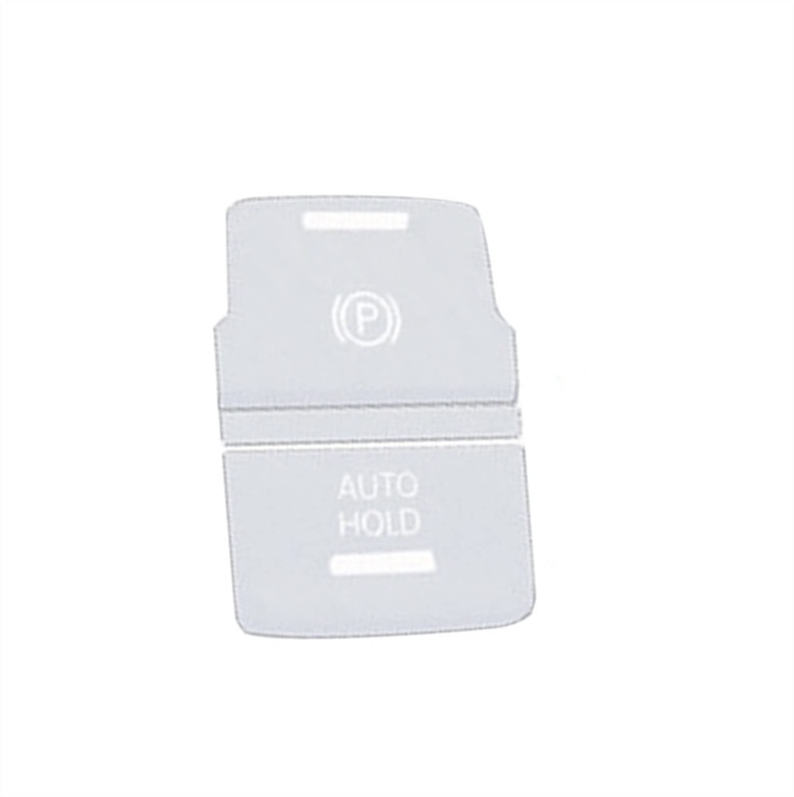 Autocollant bouton Hold-P Golf 7 MK7 : sublimez votre console centrale