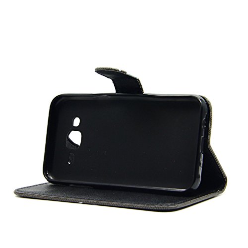 Ukayfe Samsung Galaxy J5 Cassa Premium PU Leather