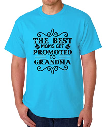 Image of Caseria Men's Cotton Printed T-Shirt -Best Get to Grandma | 100% Cotton | Half Sleeves | Regular Fit | Printed | Round Neck | Graphic T Shirt