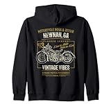 Photo Gallery newnan ga usa retro stile invecchiato design moto felpa con cappuccio Photo Gallery newnan ga usa retro stile invecchiato design moto felpa con cappuccio