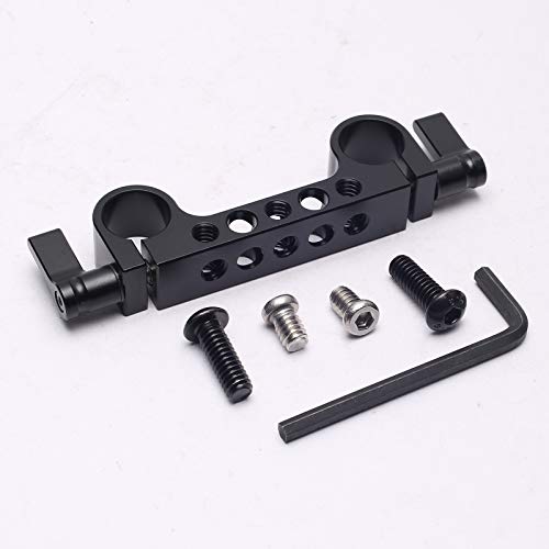 Rail 15mm barre de serrage DEVMO avec pas de vis 1/4 stable pour moniteur