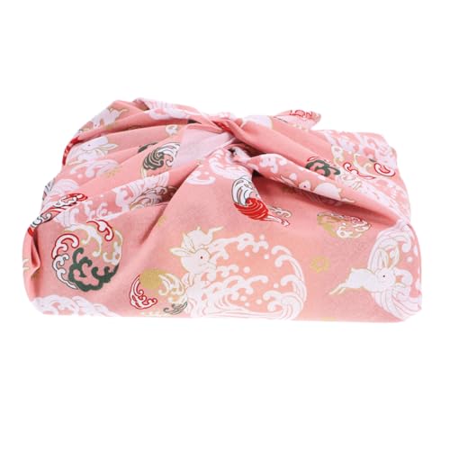 Pañuelo japonés de algodón lavable para proteger y llevar tus loncheras 2
